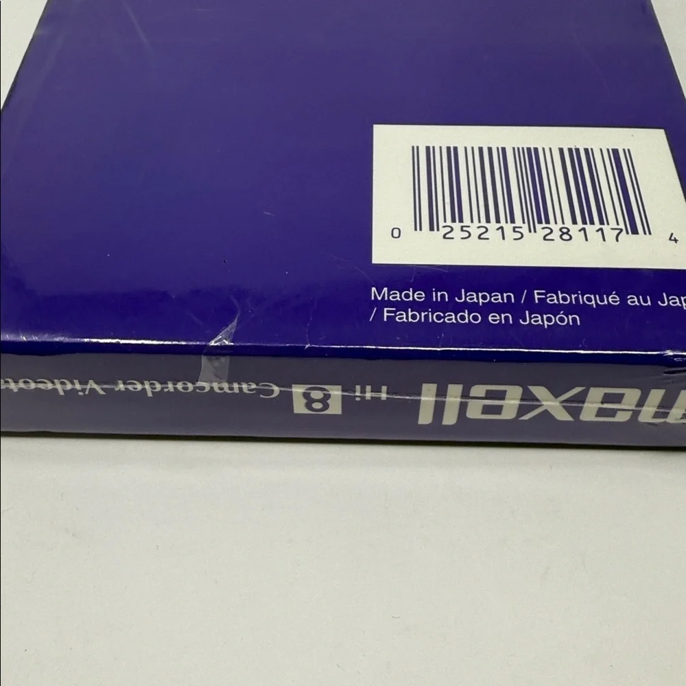 Maxell Hi8 XR-Metal 120 Digital8 Camcorder Tapes Lot of 4. sealed